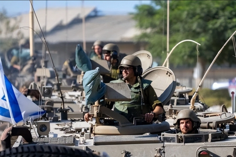 以軍未獲納坦雅胡同意，自行宣布暫時停火，讓救援物資進入加薩。 圖：翻攝自軍事作家陳曦 