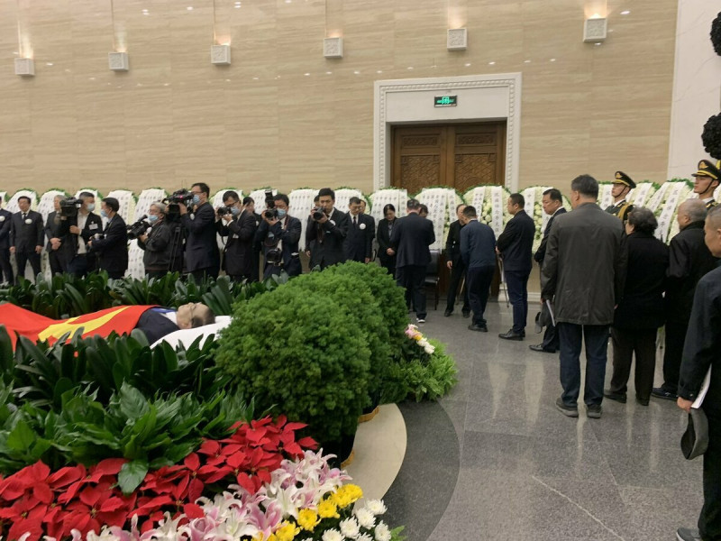 中國團派第二代掌門人的前總理李克強猝逝，此是對團派造成毀滅性打擊。   圖：翻攝自蔡慎坤 X（前推特）帳號
