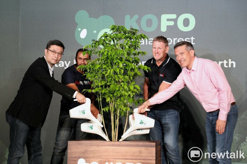 尚凡國際宣布進軍綠色領域，與全球多個非營利種樹保育組織合作，推出工具類專注App 『KOFO』   圖：蔡幸秀/攝