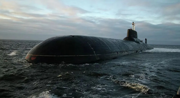 俄國「北風之神」級核潛艦。   圖 : 翻攝自沐風談兵論道