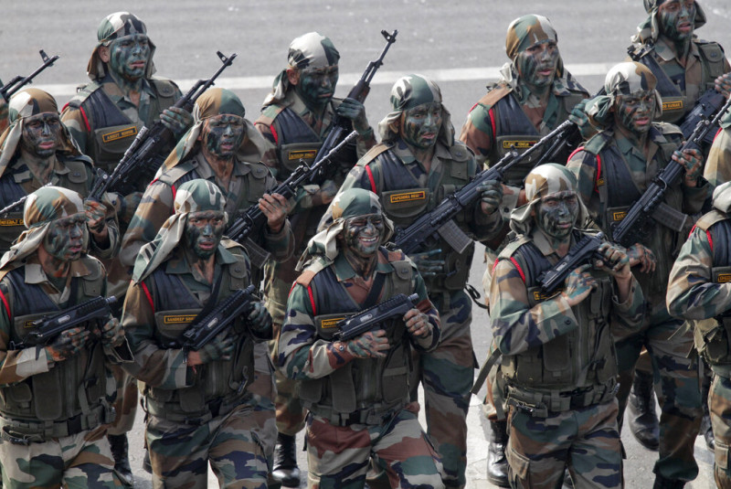 印度軍事實力近年來大幅度提升。   圖 : 達志影像/美聯社