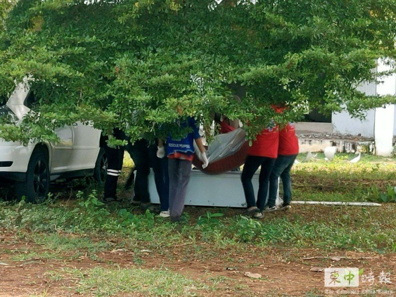 柬埔寨近期發生一場悲劇，一名台男遭到槍殺，陳屍於車內。   圖：翻攝自柬中時報