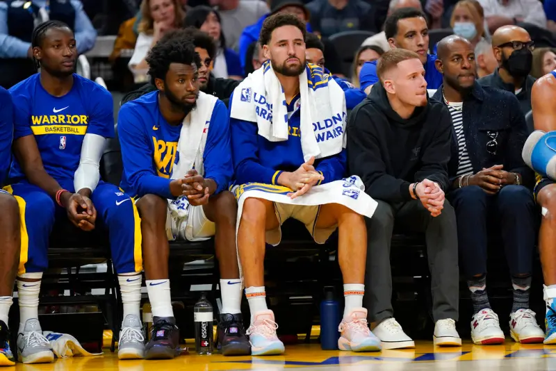 ▲球評Kendrick Perkins更直言，「若Draymond Green遭到聯盟禁賽對勇士將是好事，Klay Thompson、Andrew Wiggins能在這時候證明自己。」（圖／美聯社／達志影像）   