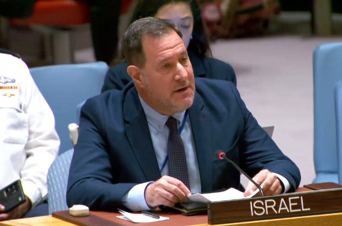 以色列常駐聯合國副代表米勒。   圖 : 翻攝自聯合國官網