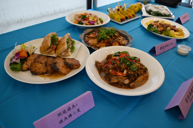 台東也將於11月25日舉辦旗魚季活動，除了可以找到新鮮的漁獲外，旗魚季還有千人辦桌的活動。   圖：台東縣政府農業處／提供
