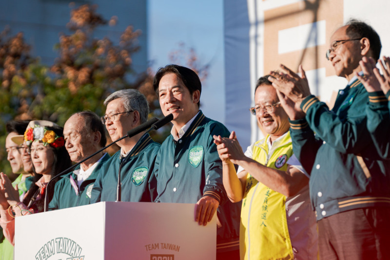 民進黨總統候選人賴清德今(26)日在花東行程滿檔 圖:賴清德競選辦公室提供