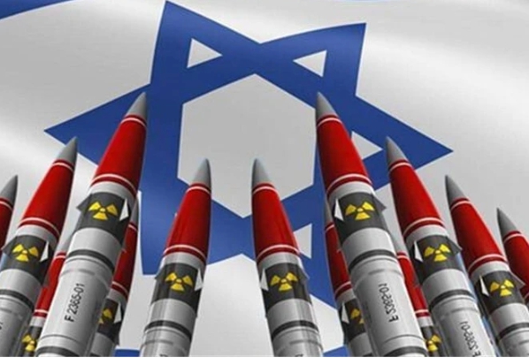  以色列核彈頭示意圖。 圖 : 翻攝自真知見 