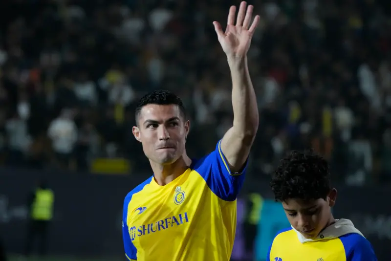 ▲「C羅」Cristiano Ronaldo主動放棄12碼罰球機會，獲得外界好評。（圖／美聯社／達志影像）   