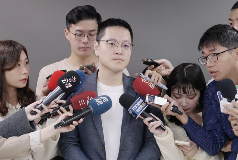 柯文哲競選辦公室發言人戴于文。   圖：民眾黨 / 提供