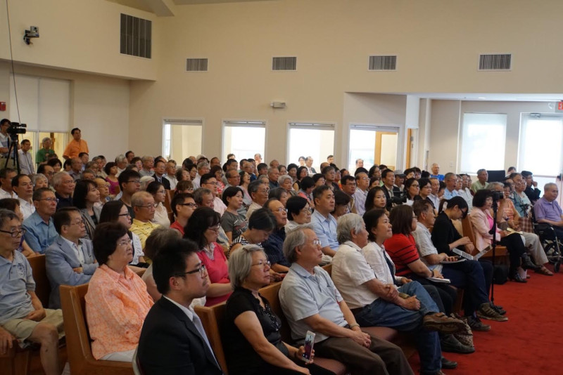 台南市長賴清德赴美在華府台灣基督長老教會演講。   圖：台南市政府提供