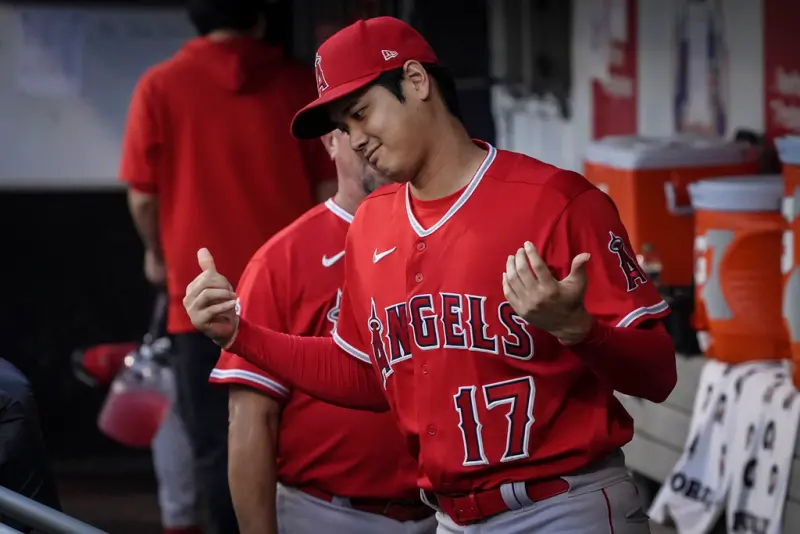 ▲大谷翔平爭奪戰傳出現神秘第6隊。（圖／美聯社／達志影像）   