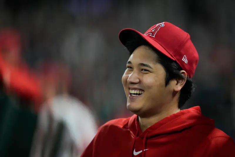 ▲傳大谷翔平準備簽下10年長約，合約總額可能達到6億美元（約187.5億新台幣），但也不排除簽下高薪短約。（圖／美聯社／達志影像）   