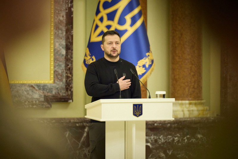 烏克蘭總統澤連斯基。   圖 : 達志影像/路透社
