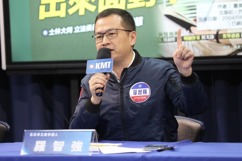 國民黨台北市立委候選人羅智強。   圖：國民黨文傳會/提供