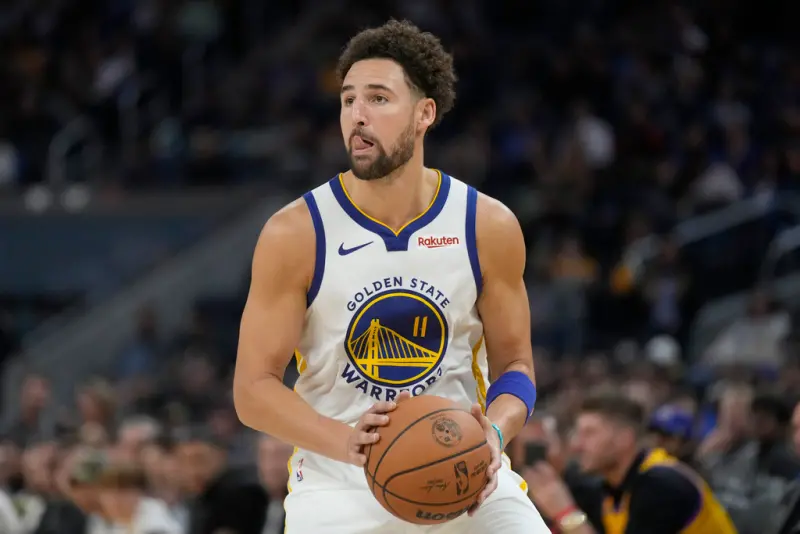 ▲Klay Thompson認為Charles Barkley不懂贏得冠軍有多難，認為他只是在嫉妒勇士罷了。（圖／美聯社／達志影像）   