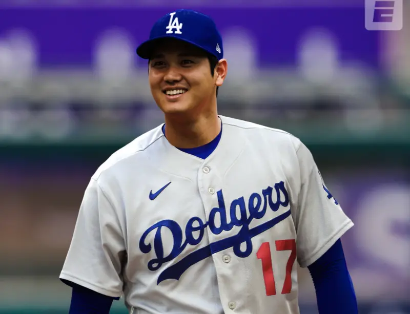 ▲大谷翔平與洛杉磯道奇簽下一份10年7億美金（約220億台幣）的合約（圖／取自ESPN官方推特）   
