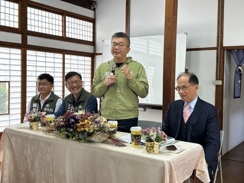 蔡其昌說，紀念館讓我們的孩子知道海線清水有一個重要，100年前有一個這麼重要的人，為我們的民主發展奠定基礎   蔡其昌辦公室/提供