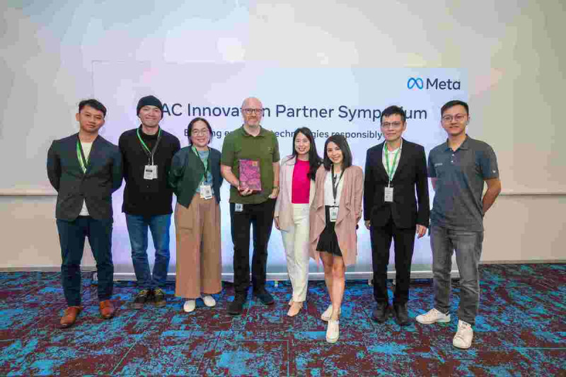 Meta 在新加坡舉辦聚焦創新科技的研討會，邀請台灣學者及專家參與，向國際社群分享台灣成功經驗。   圖：META/提供
