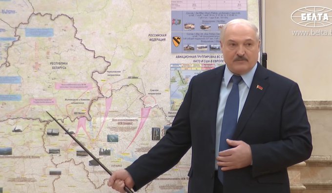 白俄羅斯總統盧卡申科。   圖：翻攝自Anton Gerashchenko個人X帳號