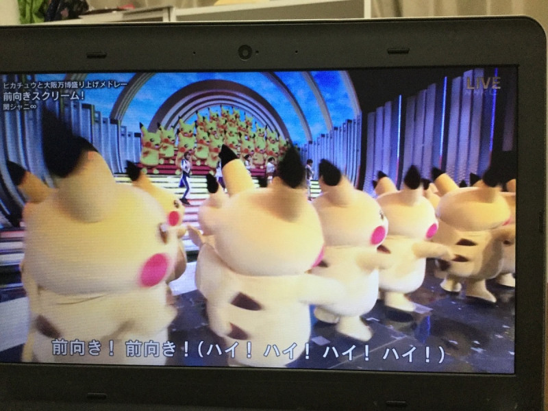  大阪萬博從2019年除夕的NHK紅白歌合戰就開始宣傳到現在，但7成日本人不關心。 圖：攝自NHK節目 