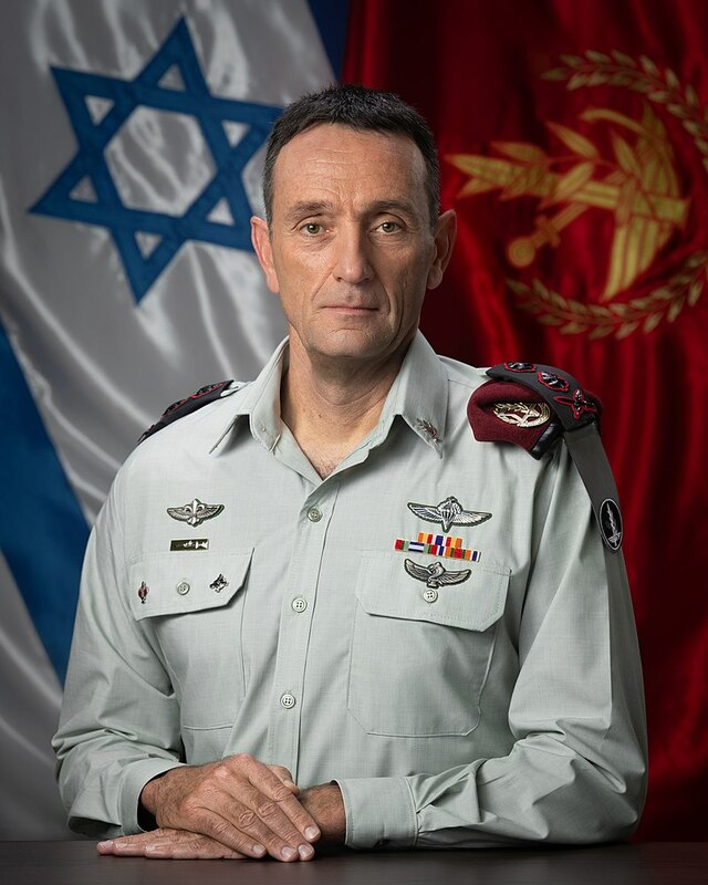 以色列國防軍參謀總長哈勒維（Herzi Halevi）。   圖 : 翻攝自維基百科