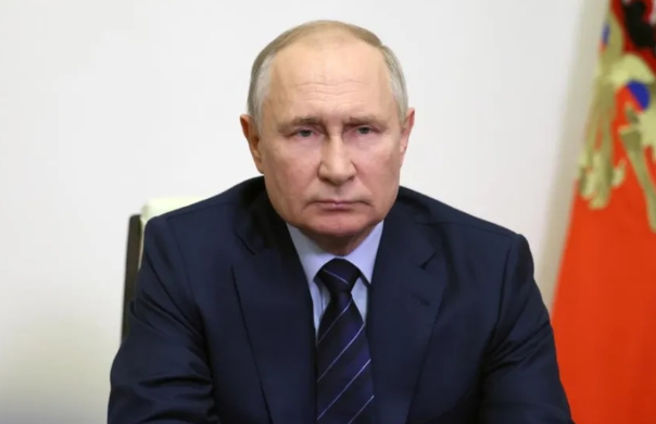 俄羅斯總統普丁近期表示，美國試圖通過各種渠道讓所有人相信，莫斯科近郊音樂廳恐怖襲擊中沒有烏克蘭的痕跡   圖 : 翻攝自克里姆林宮官網