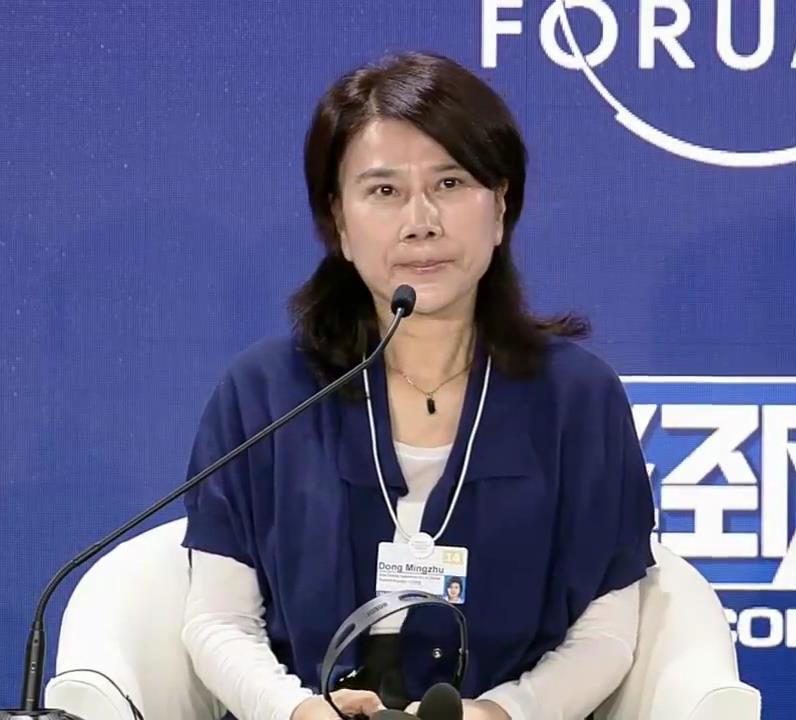 格力電器近期股價狂跌。圖為格力電器董事長董明珠。 圖:翻攝自維基百科