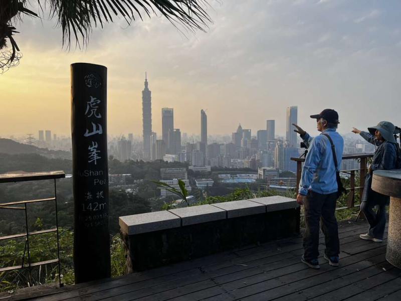 虎山峯。   圖：翻攝自台北市政府工務局大地工程處官網