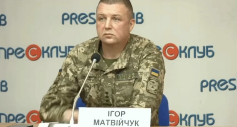 圖為烏克蘭國家邊防局局長伊戈爾·馬特維丘克。   圖：翻攝自騰訊網