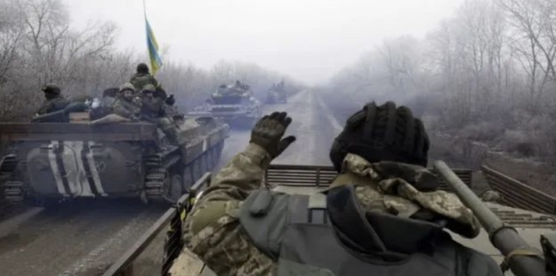 烏克蘭和俄羅斯的兵力和火力有懸殊差距。   圖：翻攝自騰訊網