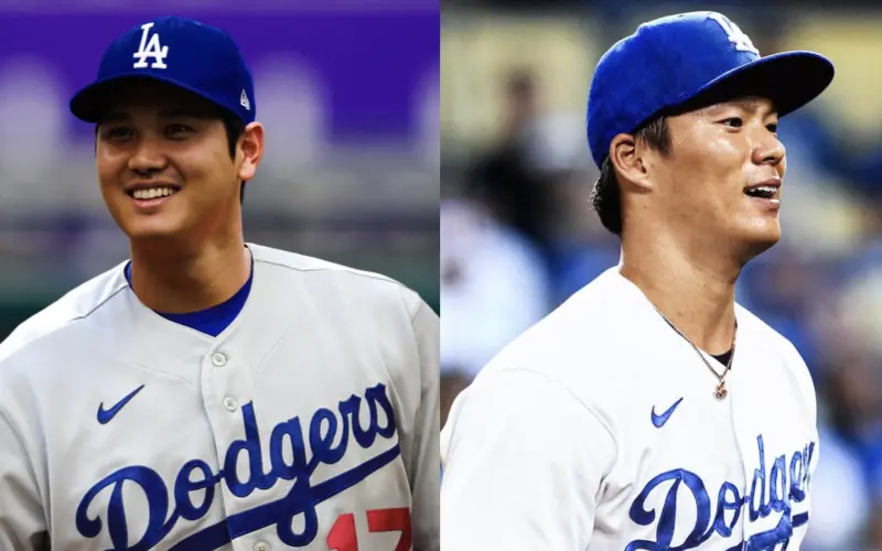 明年道奇隊的先發輪值戰力預計將會有大谷翔平、山本由伸、Walker Buehler、Tyler Glansnow、Bobby Miller，相較起去年的先發輪值將會更加完整。   圖：左圖取自ESPN官方推特，右圖取自《Bleacher Report》官方推特