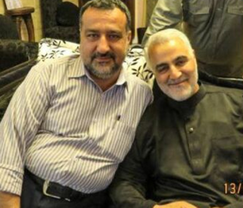 以色列在 25 日空襲敘利亞首都大馬士革附近的鄉村 Set Zaynab，擊斃伊朗革命衛隊 (IRGC) 高級指揮官賽義德‧拉齊‧穆薩維 (Sayyed Reza Mousavi) (右)。   圖 : 翻攝自推特