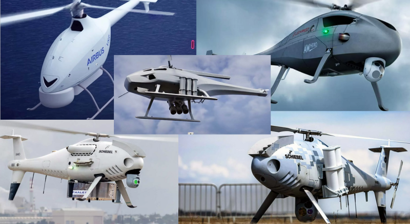 「中型旋翼無人機」在配備聲納浮標及升級後，有望未來在反潛戰中，協助反潛直升機進行監視和偵察任務。   圖 : 翻攝自海軍瞭望（Navy Lookout）