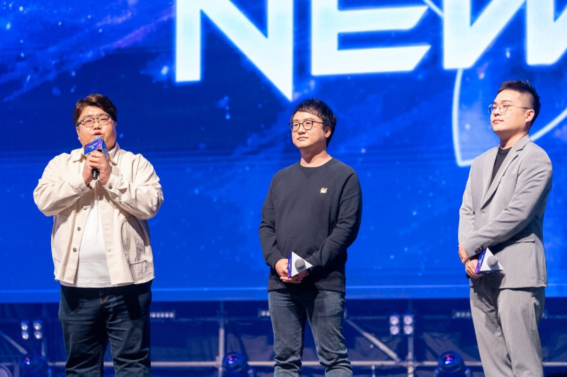  韓國楓之谷首席總監姜原基親自來台與玩家一起迎接《新楓之谷》New Age 圖：遊戲橘子/提供 