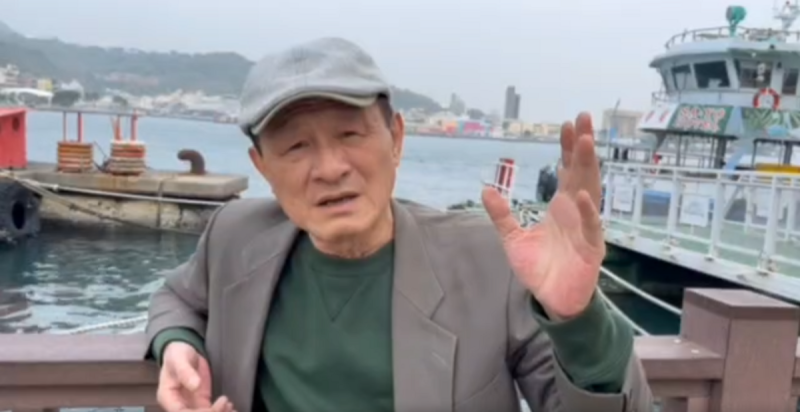 金馬獎最佳男配角陳慕義以影片方式呼籲政黨票力挺台灣基進。   圖：翻攝自台灣基進提供影片