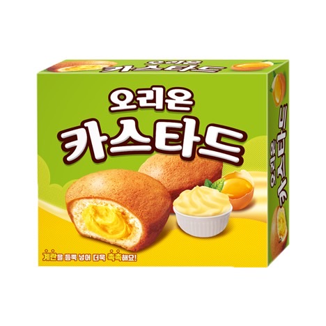 韓國好麗友食品公司（ORION）蛋黃派檢測出金黃色葡萄球菌，有可能導致食物中毒的風險。   圖：翻攝自orion官網