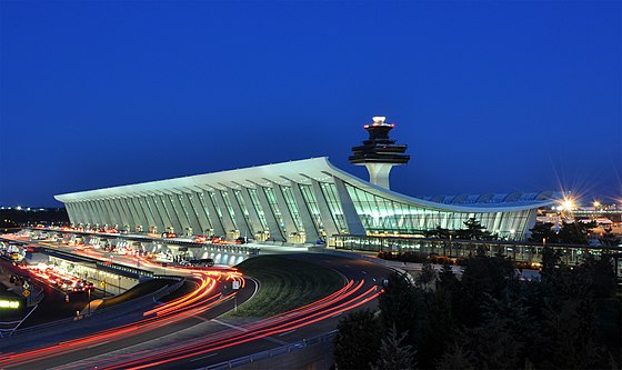 圖為華盛頓杜勒斯國際機場。   圖：翻攝自維基百科