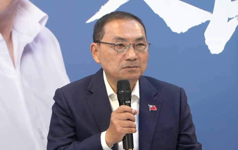 侯友宜表示，民進黨政府不能釋放錯誤訊息，造成人民恐慌，一詞之差，很可能變成兩岸的引爆點。   圖：林昀真/翻攝