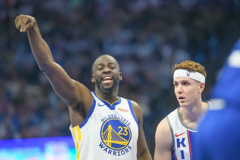 ▲勇士Draymond Green本週末有望重返賽場。（圖／美聯社／達志影像）   
