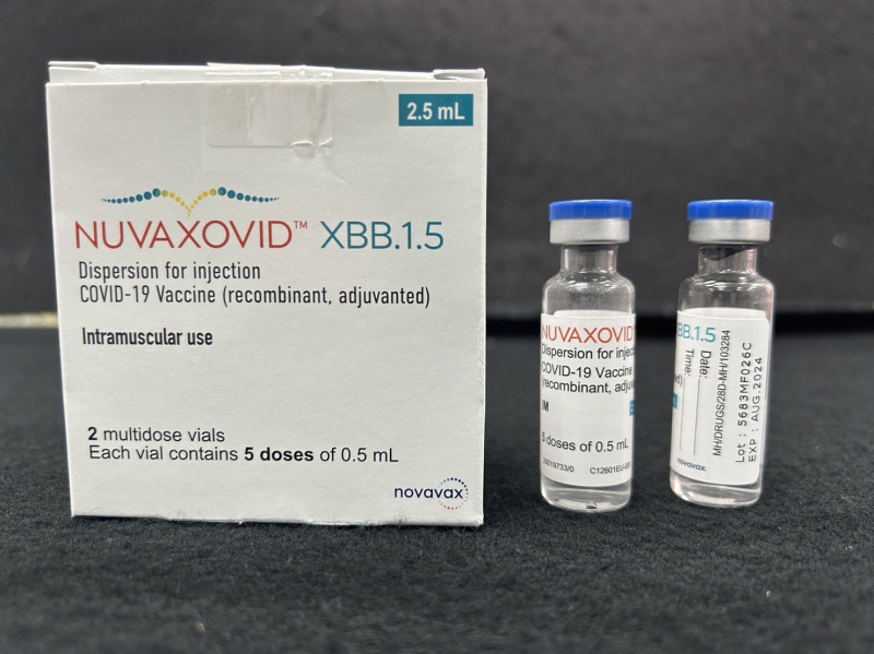Novavax XBB疫苗溫度異常，16.5萬劑待廠商提供新貨，最快1月底到。   圖：疾管署／提供