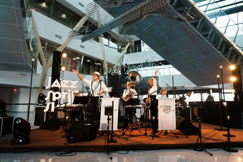 高流春節期間推出「爵對龍有春 Jazz Spring Show」。   圖：高流中心/提供