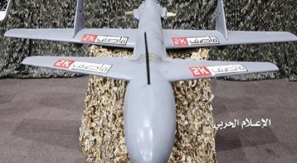 胡塞「Qasef」系列自殺式無人機。 圖 : 翻攝自軍武次位面