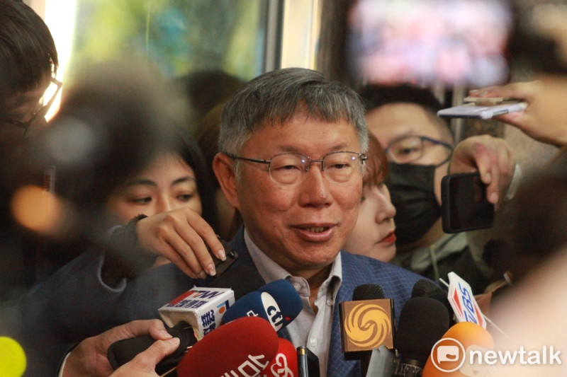 民眾黨主席柯文哲。   圖：周煊惠 / 攝
