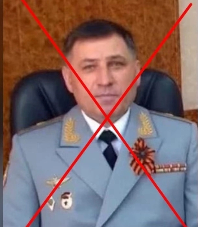  俄空軍遠程航空兵副司令奧列格·弗拉基米羅維奇·普切拉（Oleg Vladimirovich Pchela）中將傳說在被擊落的A50預警機上，已經陣亡。 圖 : 翻攝自河東三叔 