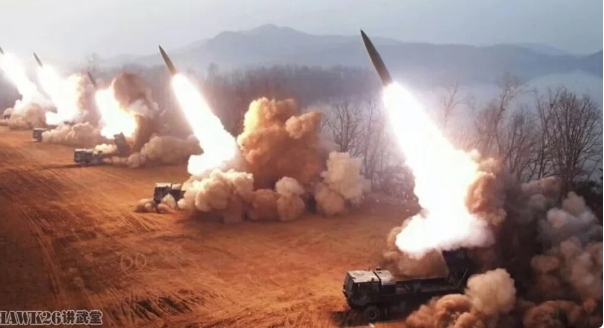 北韓發射KN-23B中程導彈。   圖 : 翻攝自講武堂