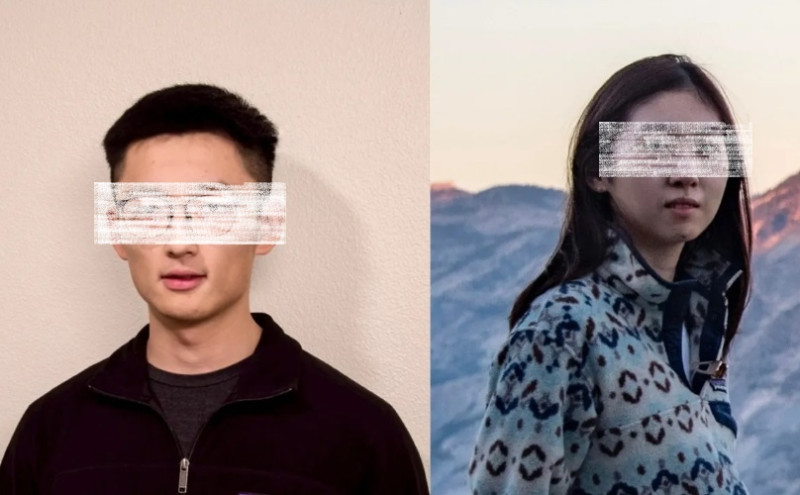 死者為右圖32歲的于璇宜（Xuanyi Yu），左圖為陳立人（Liren Chen，音譯）。    圖/取自領英（Linkedin）