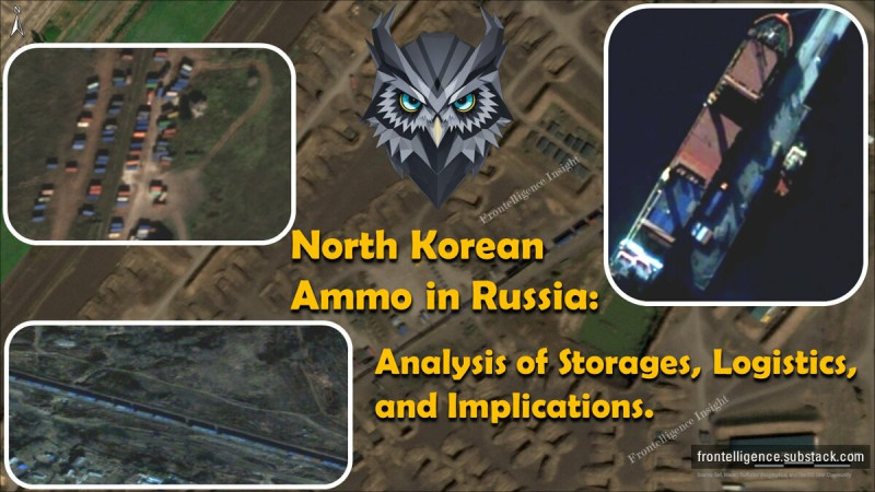據烏克蘭預備役軍官開辦的網站「前線情報洞悉」報告，北韓去年 9 至 12 月交付俄軍的彈藥數量約為 157 萬枚，其中一些關鍵運輸節點也被曝光。   圖：取自「X」@Tatarigami_UA