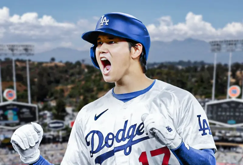 大谷翔平加入道奇，效力芝加哥小熊的國家隊隊友鈴木誠也笑稱他作弊。   圖：MLB官方推特