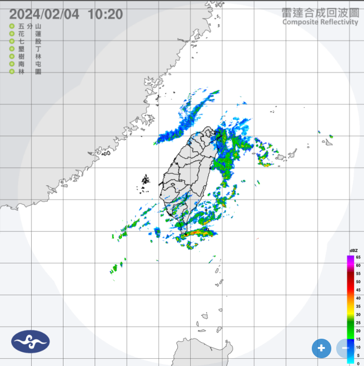 「天氣風險」表示，今雖然東半部有短暫雨、西半部有雲或霧，但各地氣溫呈上升趨勢，宜把握今日大掃除。   圖：翻攝自氣象局網站