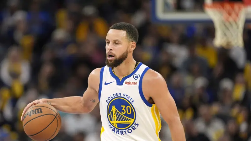 ▲金州勇士Stephen CurryCurry生涯第3600顆三分達標，持續推進歷史紀錄。（圖／美聯社／達志影像）   